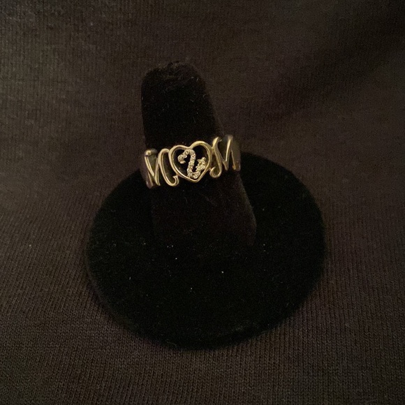 Open Heart by Jane Mom Necklace and matching ring! - Picture 2 of 2